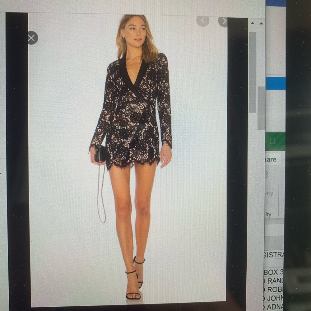 Tuxedo dress